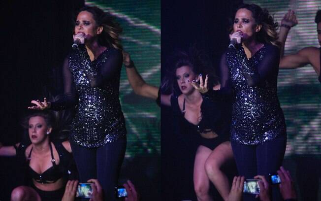 Wanessa dança muito durante apresentação