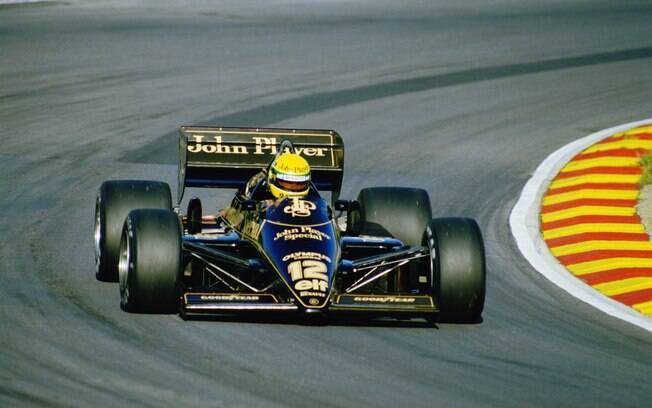 Lotus 97T de Ayrton Senna, em 1985