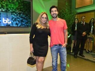 Susana Vieira e Sandro: 'Ele tem uma carreira para construir'