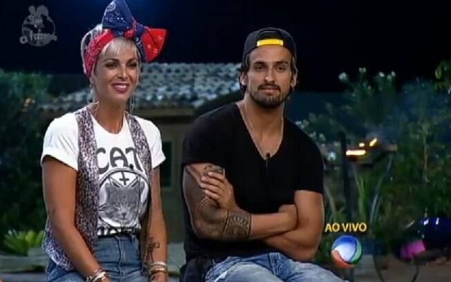 Bruna Tang e Leo Rodriguez estão na Roça