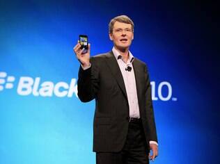Thorsten Heins e o novo BlackBerry: teclado físico será mantido