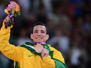 Felipe Katadai e sua medalha de bronze em Londres: emoção intensa