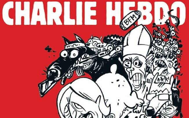 Charlie Hebdo volta nesta quarta-feira com papa na capa