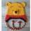 O Ursinho Pooh também é uma opção de personagem. Foto: Pinterest/Ashley Henry
