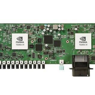 A placa DRIVE PX 2 da Nvidia