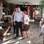Ronaldo almoça com os pais em churrascaria no Rio: Sonia e Nélio (de azul à dir.). Foto: AgNews