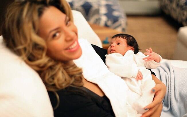 Beyoncé com a filha Blue Ivy