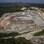 A Arena Pernambuco teve seu primeiro pilar metálico da cobertura montado. Foto: Divulgação/Odebrecht