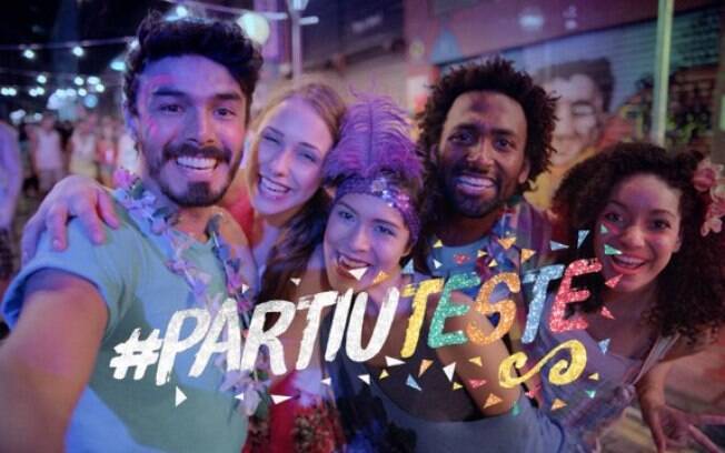 Campanha incentiva o teste