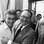 1981. O humorista Chico Anysio (2ª à esq.)cumprimenta o então governador do Estado de São Paulo, Paulo Maluf (2º à dir.), na capital paulista.. Foto: AE