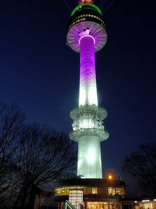 Torre Seul, na Coreia do Sul