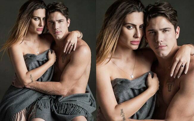 Cleo Pires e Romulo Neto em ensaio especial de Dia dos Namorados para a revista 'RG Vogue'