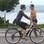 Juliana Didone em sua habitual pedalada. Foto: PhotoRioNews