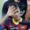 Neymar acena para torcedores do Barcelona ao ser apresentado no Camp Nou antes de jogo contra o Santos. Foto: Reuters