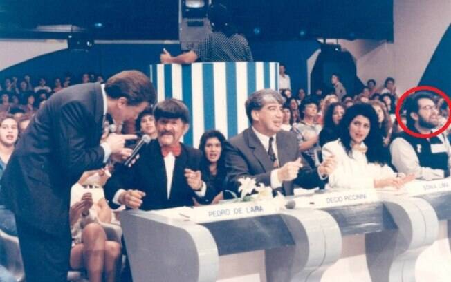 Leão Lobo no 'Show de Calouros', de Silvio Santos, em 1993