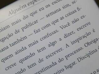 Tela do Lev tem boa legibilidade