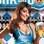 Juliana Paes estrelou uma campanha de cerveja, onde era disputada por vários homens. Foto: TV Globo/Divulgação/Reprodução/AgNews
