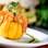 Curry é o ingrediente da vez nos pratos do Cantaloup (SP). Uma sugestão são os camarões ao curry na miniabóbora. Foto: Tadeu Brunelli/ Divulgação