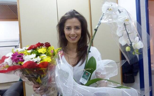 Marjorie Estiano se despede do elenco de 'Império'