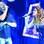 Michel Teló divindo o palco com Chayene. Foto: TV Globo e Reprodução