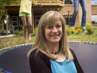 Lynn Schofield Clark ficou aliviada ao perceber a confiança da filha: