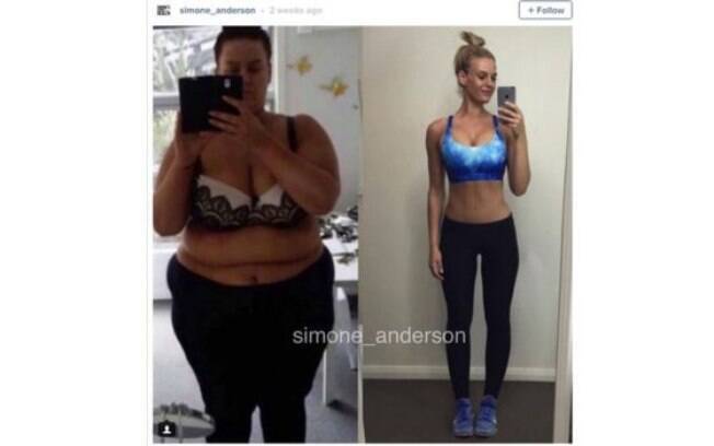 'Semana 88. De 169 kg para 77 kg - uma perda de 92 kg. Tenho 1,81 m. Para os que estão vendo minha jornada pela primeira vez, isso aconteceu em apenas 8 meses...'