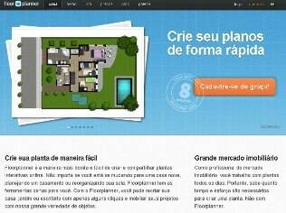 O site Floor Plan conta com mais de dois mil itens para o usuário planejar a reforma