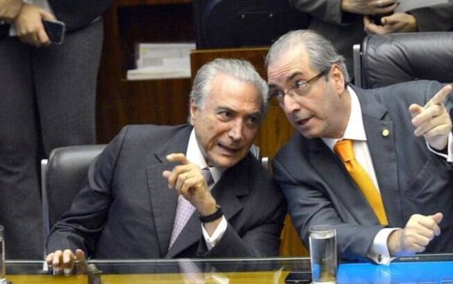 Michel Temer sempre evitou tecer críticas a Eduardo Cunha