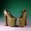 Sapatos criados pela estilista Vivienne Westwood nos anos 90, lembrados porque eram usados por Naomi Campbell quando ela tropeçou na passarela em 1993. Foto: John Roan/ The Shoe Collection, Northampton Museums & Art Gallery