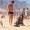 Claudia Abreu se divertiu com a familia nas areias da praia do Leblon, no Rio de Janeiro. Foto: AgNews