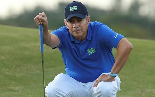 Adilson da Silva é o respresentante brasileiro do golfe