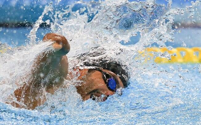 Daniel Dias na final dos 200m livre S5