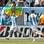 Melhor jogador do clássico, Messi celebra gol da Argentina. Foto: AFP