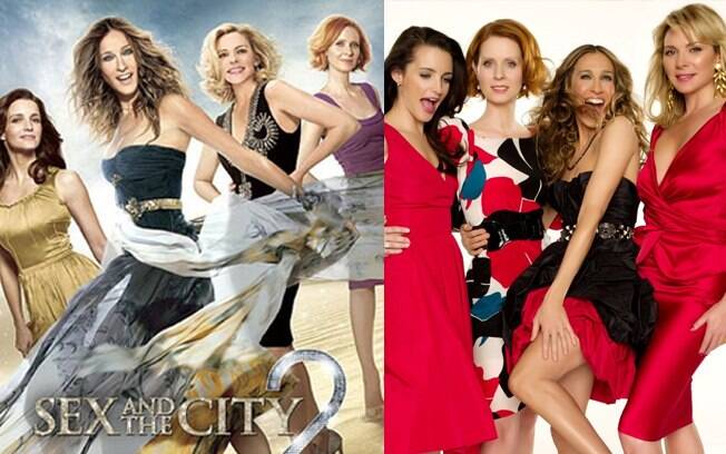 O cartaz do filme Sex and The City 2 fez barulho pela quantidade de Photoshop nas quatro atrizes