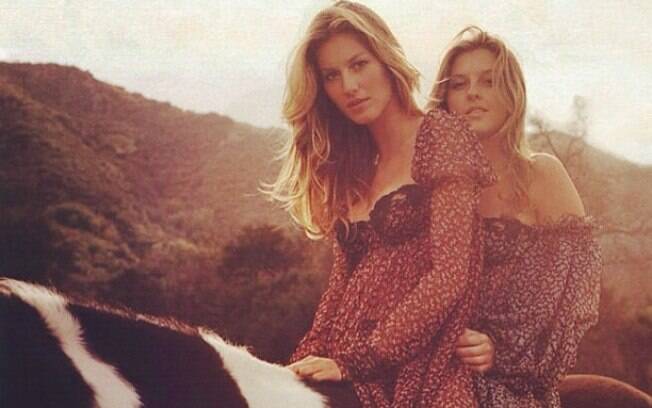 Gisele Bündchen e Patrícia Bündchen