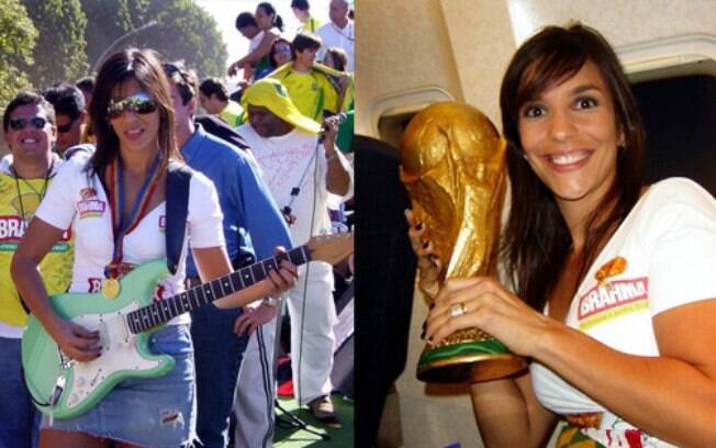 No ano seguinte, Ivete comemora a repercussão de 'Festa'. O hit se tornou hino do pentacampeonato da Seleção Brasileira de futebol da Copa de 2002