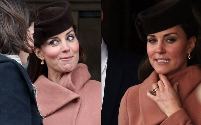 Kate Middleton em cliques nada glamourosos