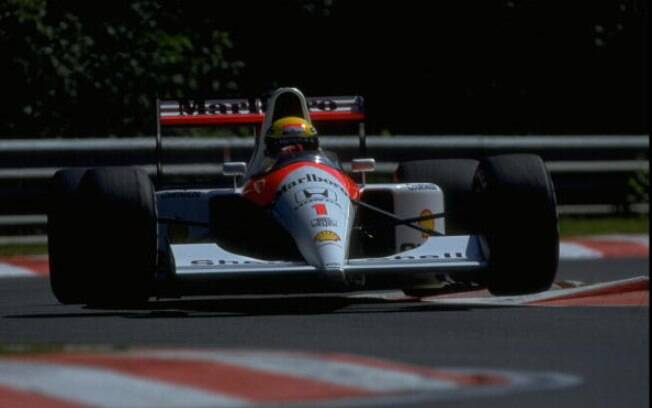 Ayrton Senna foi tricampeão mundial de F1. Foto: Getty Images