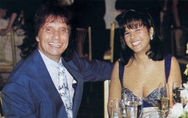 Roberto Carlos e a ex-esposa Maria Rita, morta em 1999
