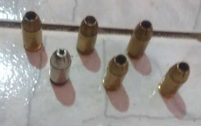 Foto de munição feita com o celular roubado: jovens guardavam as armas de assaltantes após os crimes, segundo a polícia. Foto: Polícia Civil do Piauí