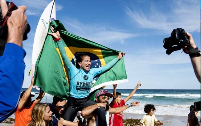 Silvana Lima é campeã do Sydney International Women's Pro, na Austrália.