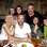 Adriane Galisteu se reuniu com o elenco da peça "A Mulher Invisível" na noite desse domingo (27), em um restaurante em São Paulo . Foto: AgNews