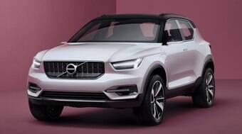 Volvo revela protótipos da nova linha 40, que começa a chegar em 2017
