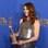 Julianne Moore com o troféu de melhor atriz de drama por 'Para Sempre Alice'. Foto: AP