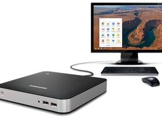 Chromebox virá equipamento de videoconferência, incluindo videocâmeras e auto-falantes