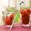 Granita de morango com capim-cidreira. Foto: Dulla