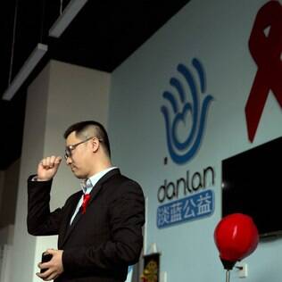 Ma Baoli, fundador da Blue City e criador do aplicativo gay Blued