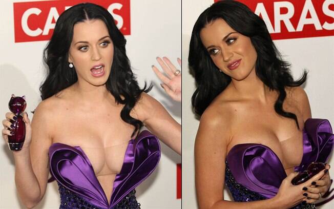 Katy Perry e o vestido que exibe seus dotes físicos 