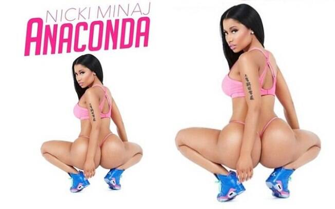 Nicki Minaj e a capa de seu novo single