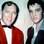 Os roqueiros Bill Haley e Elvis Presley em 1955. Foto: Getty Images